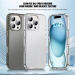 For iPhone 14 Plus iPAKY Phantom Series Shockproof PC+TPU Phone Case(Matte White) - Image 2
