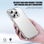 For iPhone 14 Plus iPAKY Phantom Series Shockproof PC+TPU Phone Case(Matte White) - Image 4