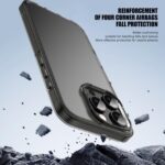 For iPhone 14 Plus iPAKY Phantom Series Shockproof PC+TPU Phone Case(Matte White) - Image 5