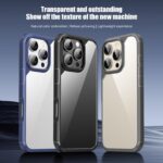 For iPhone 16 iPAKY YJ Series Transparent PC+TPU Phone Case(Grey) - Image 2