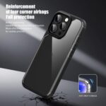 For iPhone 16 iPAKY YJ Series Transparent PC+TPU Phone Case(Grey) - Image 3