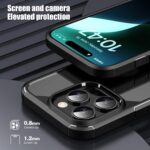 For iPhone 16 iPAKY YJ Series Transparent PC+TPU Phone Case(Grey) - Image 4