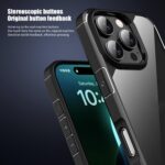 For iPhone 16 iPAKY YJ Series Transparent PC+TPU Phone Case(Grey) - Image 6