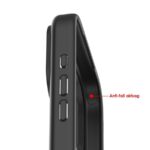 For iPhone 17 Pro Kalebol Frosted MagSafe Holder Acrylic Hybrid TPU Phone Case(Black) - Image 6