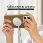 For iPhone 16 Pro VIETAO Suede MagSafe PU Leather Phone Case(Dark Grey) - Image 5