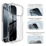 For iPhone 17 Pro imak UX-10 Series Transparent Shockproof TPU Phone Case(Transparent) - Image 5