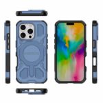 For iPhone 16 Pro BIBERCAS Real Color Series MagSafe Shockproof Phone Case(Blue) - Image 2