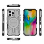 For iPhone 16 Pro BIBERCAS Real Color Series MagSafe Shockproof Phone Case(Gray) - Image 2