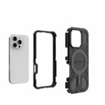 For iPhone 16 Pro BIBERCAS Real Color Series MagSafe Shockproof Phone Case(Black) - Image 5