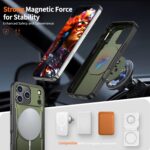 For iPhone 17 Pro kalebol Metal 360 Degree Rotation Holder MagSafe Phone Case(Green) - Image 2