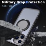 For iPhone 17 Pro Kalebol 360-degree Rotating MagSafe Magnetic Holder Phone Case(Black) - Image 3