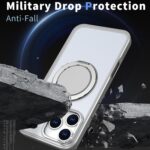 For iPhone 17 Pro Kalebol 360-degree Rotating MagSafe Magnetic Holder Phone Case(Titanium Grey) - Image 3