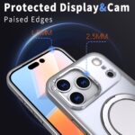 For iPhone 17 Pro Kalebol 360-degree Rotating MagSafe Magnetic Holder Phone Case(Titanium Grey) - Image 5