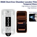 For iPhone 17 Pro imak Dust-free Chamber Locator H Series Tempered Glass Film - Image 2
