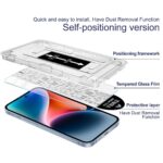 For iPhone 17 Pro imak Dust-free Chamber Locator H Series Tempered Glass Film - Image 4