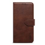 For iPhone 17 Pro GUSSIM Magnetic Horizontal Flip Leather Phone Case(Dark Brown) - Image 2
