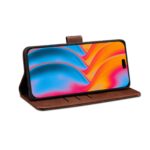 For iPhone 17 Pro GUSSIM Magnetic Horizontal Flip Leather Phone Case(Dark Brown) - Image 5