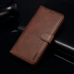 For iPhone 17 Pro GUSSIM Magnetic Horizontal Flip Leather Phone Case(Dark Brown) - Image 6
