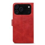 For iPhone 17 Pro GUSSIM Magnetic Horizontal Flip Leather Phone Case(Red) - Image 3