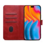 For iPhone 17 Pro GUSSIM Magnetic Horizontal Flip Leather Phone Case(Red) - Image 4