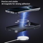 For iPhone 17 Pro Max Carbon Fiber Kevlar MagSafe Magnetic Phone Case(Black) - Image 5