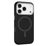 For iPhone 17 Pro Mutural Karen Series Liquid Silicone MagSafe Phone Case(Black)