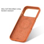 For iPhone 17 Pro Mutural Karen Series Liquid Silicone MagSafe Phone Case(Grey) - Image 3