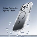 For iPhone 17 Pro Max Mutural Ice Series MagSafe Gradient Matte PC Hybrid TPU Phone Case(Gold) - Image 8