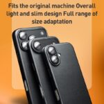 For iPhone 17 Pro Max QIALINO Technology Leather MagSafe Phone Case(Black) - Image 7