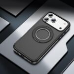 For iPhone 17 Pro Max Gear Holder C MagSafe Phone Case(Black) - Image 3