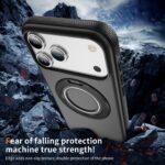 For iPhone 17 Pro Max Gear Holder C MagSafe Phone Case(Black) - Image 5