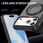 For iPhone 17 Pro Max Gear Holder C MagSafe Phone Case(Black) - Image 6