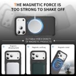 For iPhone 17 Pro Max Gear Holder C MagSafe Phone Case(Black) - Image 7