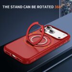 For iPhone 17 Pro Max Gear Holder C MagSafe Phone Case(Red) - Image 2