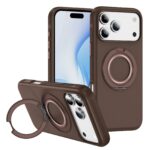 For iPhone 17 Pro Max Gear Holder C MagSafe Phone Case(Coffee)