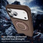 For iPhone 17 Pro Max Gear Holder C MagSafe Phone Case(Coffee) - Image 5