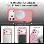 For iPhone 17 Pro Max Carbon Fiber Gear Holder C Type MagSafe Phone Case(Bright Pink + Pink) - Image 7