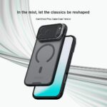 For iPhone 17 Pro Max NILLKIN CamShield Prop Transparent Mirror Cover MagSafe Magnetic Translucent PC Phone Case(Black) - Image 5