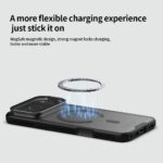 For iPhone 17 Pro Max NILLKIN CamShield Prop Transparent Mirror Cover MagSafe Magnetic Translucent PC Phone Case(Black) - Image 9