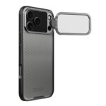 For iPhone 17 Pro Max NILLKIN CamShield Prop Transparent Mirror Cover Translucent PC Phone Case(Black) - Image 4