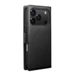 For iPhone 17 Pro QIALINO Classics 3rd Genuine Leather Phone Case(Black) - Image 3