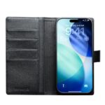 For iPhone 17 Pro QIALINO Classics 3rd Genuine Leather Phone Case(Black) - Image 4