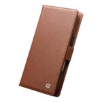 For iPhone 17 Pro QIALINO Classics 3rd Genuine Leather Phone Case(Brown) - Image 5
