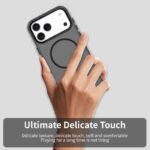 For iPhone 17 Pro Max Candy Fine Circle Magsafe PC Hybrid TPU Phone Case(Black) - Image 5