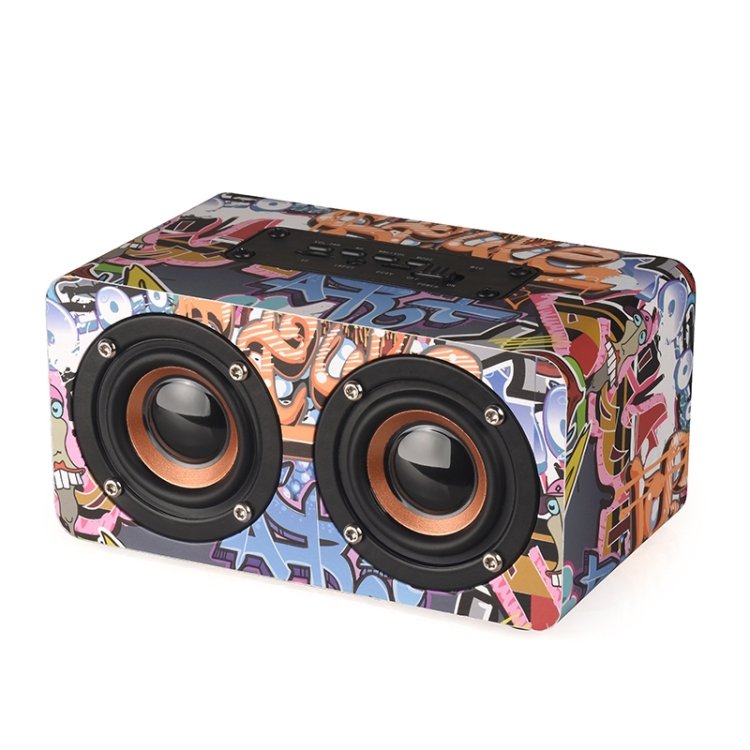 EDA00999501A.jpg Subwoofer Wooden Bluetooth 4.2 Speaker - Image 1