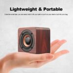 Q1 Wooden Mini Portable Mega Bass Wireless Bluetooth Speaker - Image 5