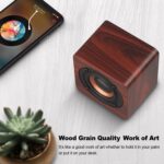 Q1 Wooden Mini Portable Mega Bass Wireless Bluetooth Speaker - Image 7