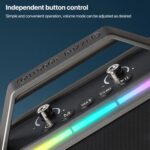 L202 Portable Outdoor Wireless Bluetooth Speaker Home Karaoke Speaker, Style: Single Mic - Image 6