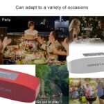 HOPESTAR H11 FM Bluetooth Speaker, Support AUX - Image 9