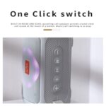 TG193 Portable Bluetooth Speaker with LED Light - Image 8